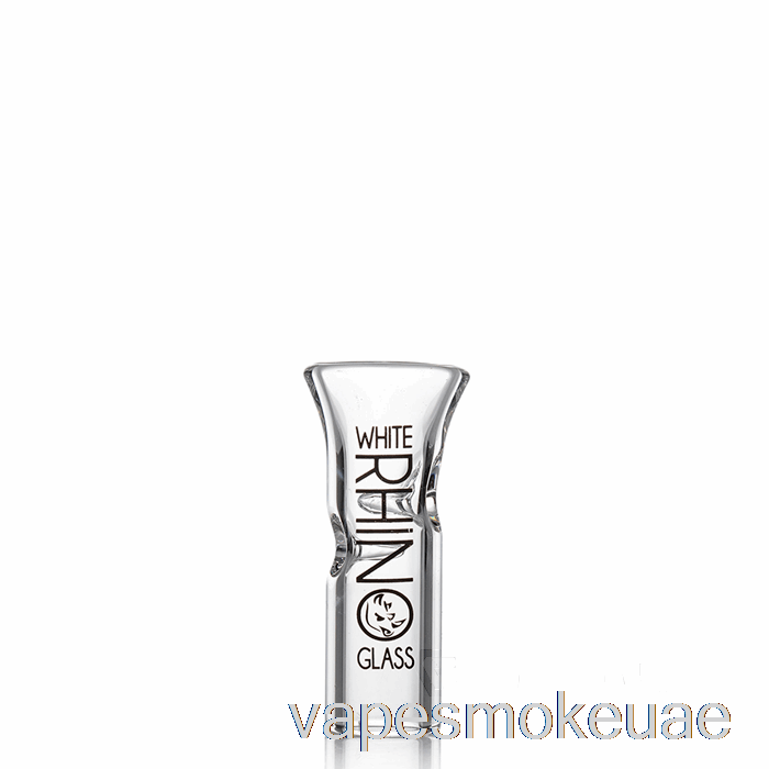 Vape Uae أطراف زجاجية من وحيد القرن الأبيض، طرف زجاجي مسطح [xl]